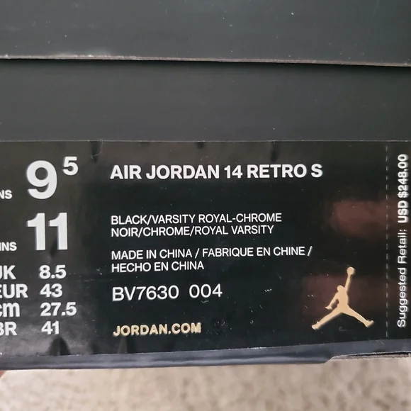 Men's Air Jordan 14 Retro S - Picture 4 of 7